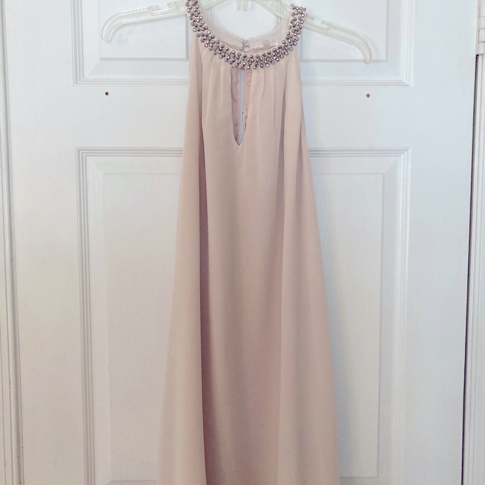 White cocktail dress